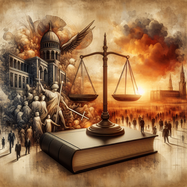 A symbolic image that depicts the longevity and influence of a supreme judiciary body